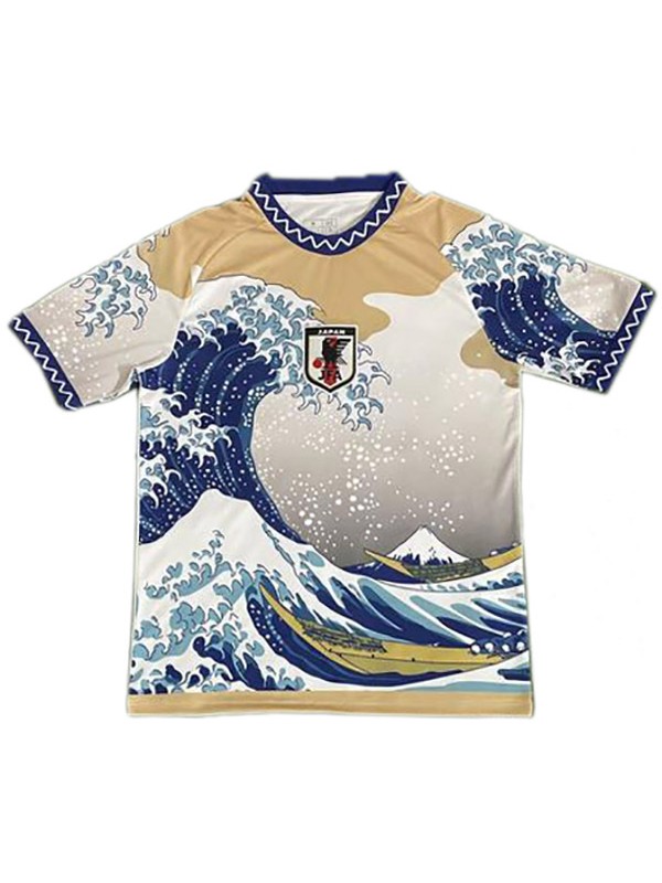 Japan maillot édition spéciale wave uniforme de football kit de football de sport pour hommes chemise haute 2024